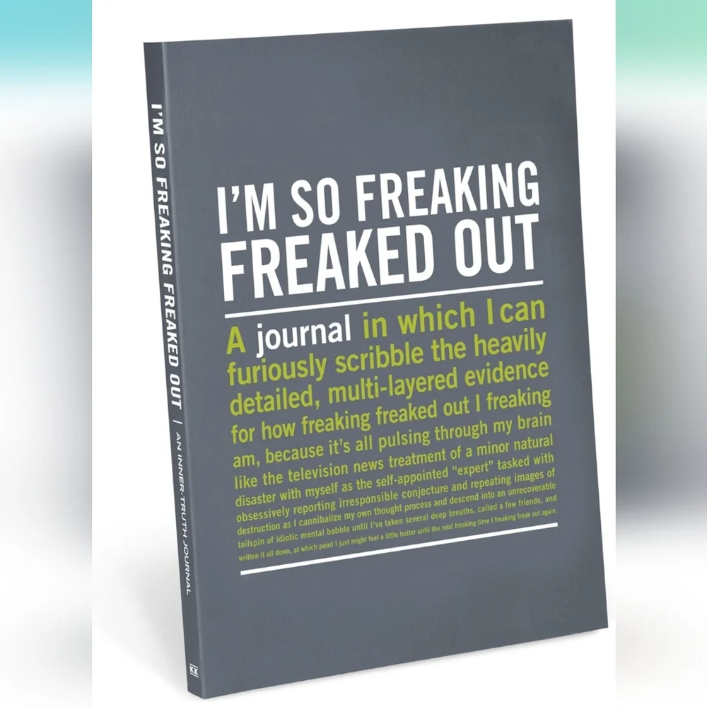 Knock Knock I'm So Freaking Freaked Out Inner-Truth Journal
